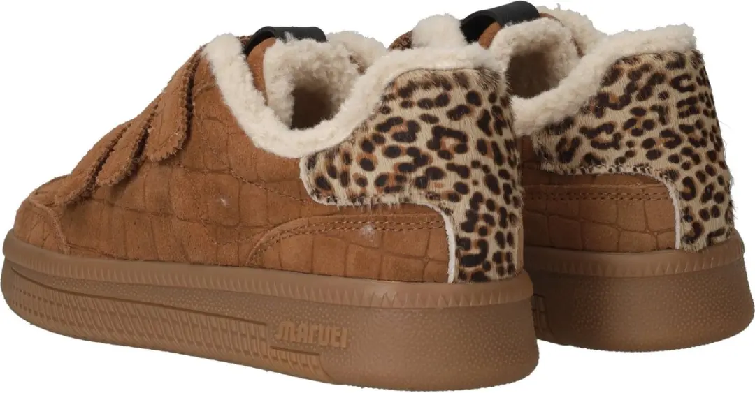 Maruti Yana Suede Sneakers Dames - Bruin - Maat 40