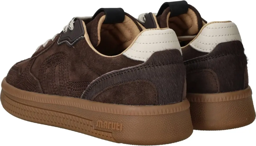 Maruti Yale Embroidery Sneakers - Bruin - Maat 36 - afbeelding 6 van 6