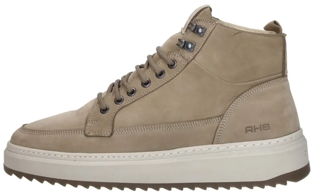 Rehab Rafa Nub Veterschoenen Hoog - taupe - Maat 41 - afbeelding 2 van 6