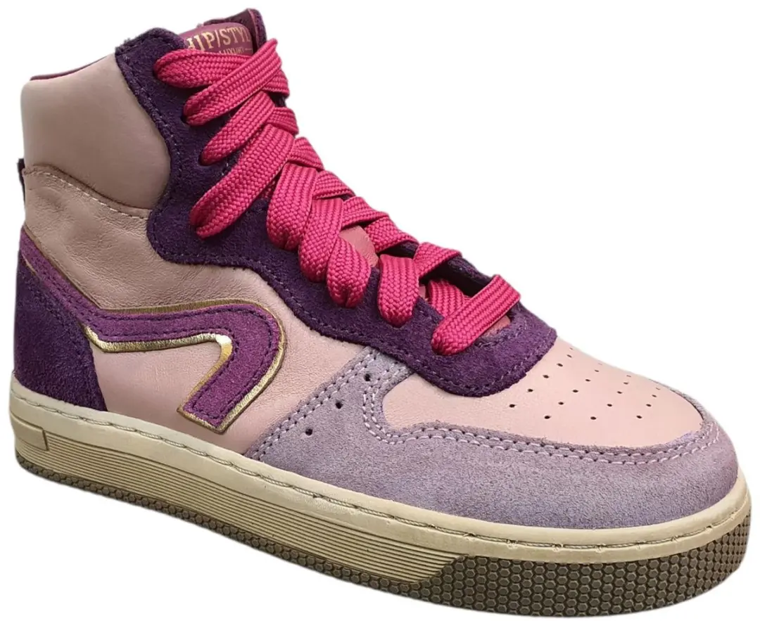 Hip H1301-86CO-GC Paarse Sneakers - Maat 32
