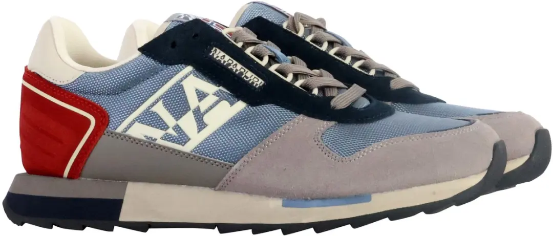 Napapijri Polyester Sneaker Gray - Maat 40 - afbeelding 4 van 6