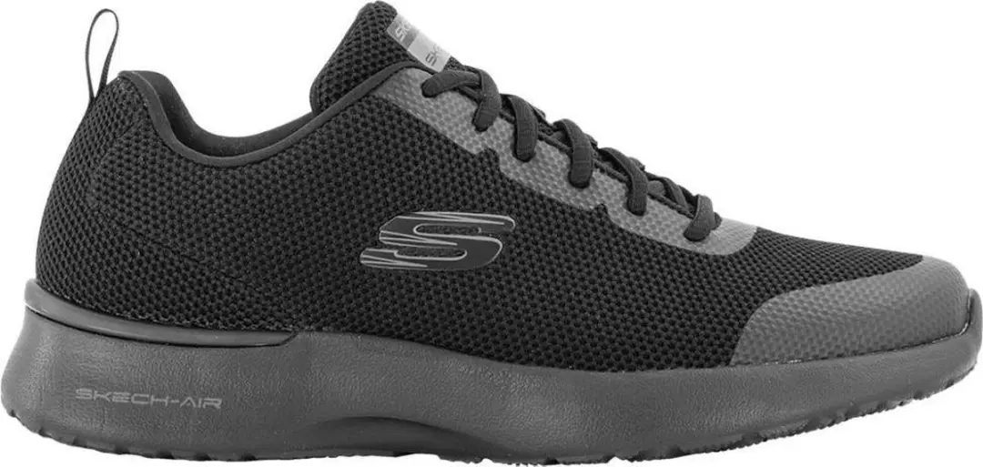 Skechers Heren 232007-BBK Lightweight Sneaker - Zwart - afbeelding 3 van 6