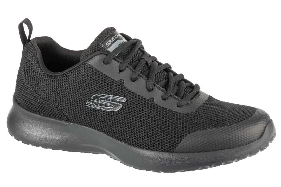 Skechers Heren Zwarte lightweight sneaker