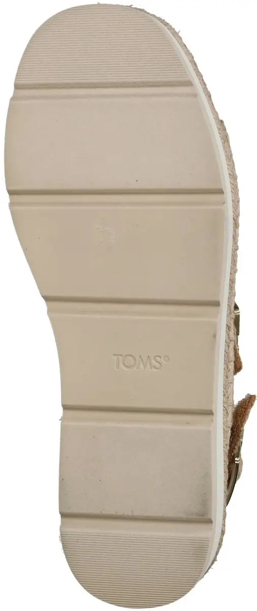 TOMS Giana Sandalen Plat - beige - Maat 39 - afbeelding 5 van 6