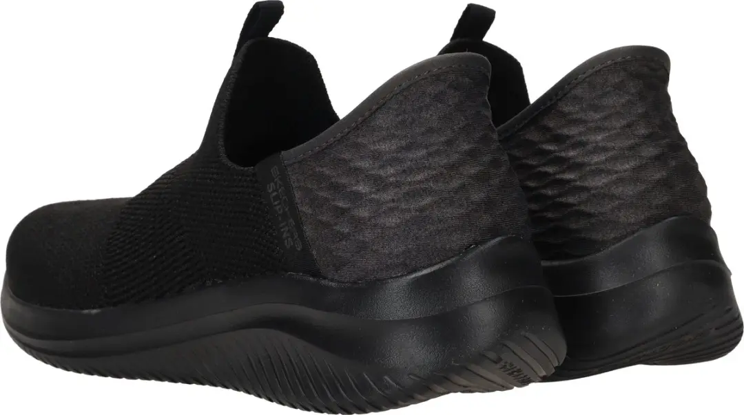 Skechers Ultra Flex 3.0 Smooth Step Dames Instappers - Zwart - afbeelding 3 van 6