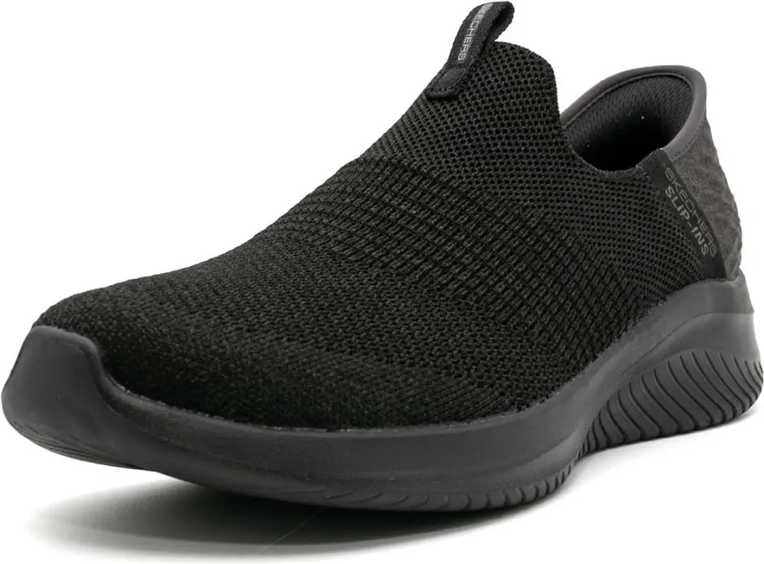 Skechers Ultra Flex 3.0 Smooth Step Dames Instappers - Zwart - afbeelding 6 van 6