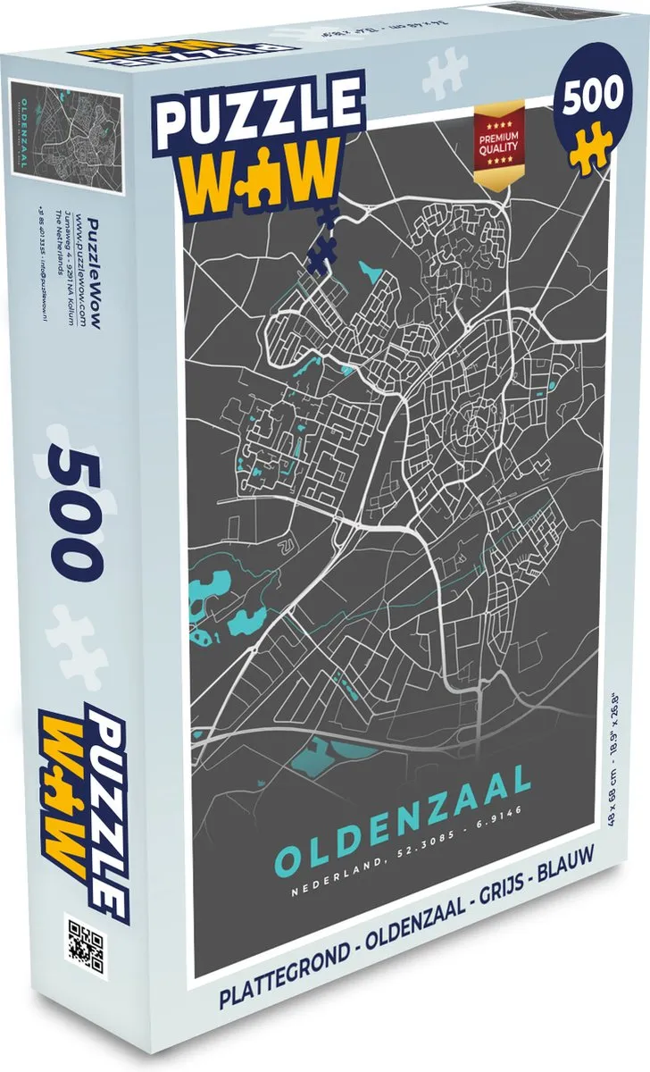 PuzzleWow Oldenzaal Legpuzzel 500 Stuks