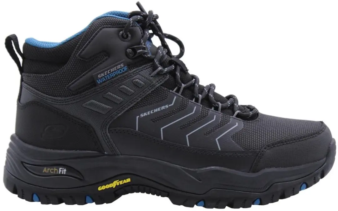 Skechers Arch Fit Dawson Raveno Wandelschoenen - Heren 45 - Zwart