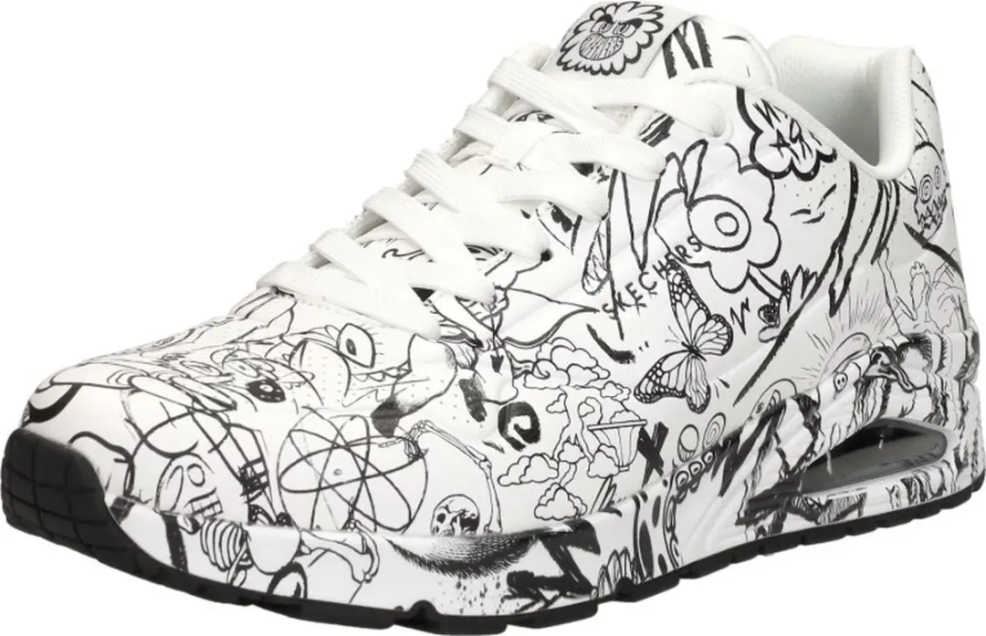 Skechers Uno-Process Sketch Sneakers 307239 - Wit