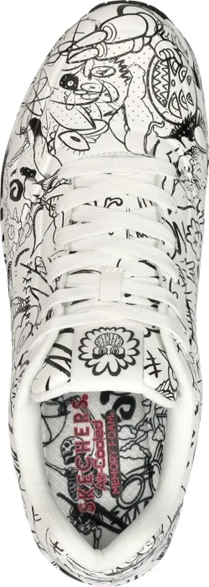 Skechers Uno-Process Sketch Sneakers 307239 - Wit