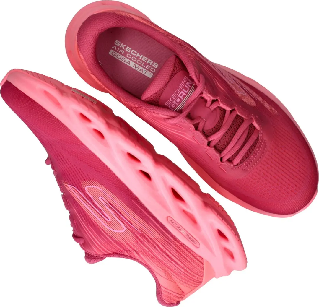 Skechers Go Run Swirl Tech Speed Ult Dames Sneakers - Roze - afbeelding 3 van 6