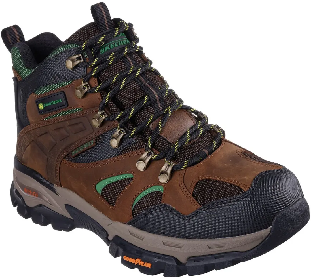Skechers Heren Arch Fit Tarver LOADER John Deere Laarzen Heren Bruin 256006 CDB