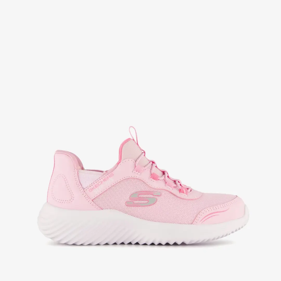 Skechers Slip-ins Bounder Meisjes Sneakers - Roze - Maat 31 - afbeelding 6 van 6