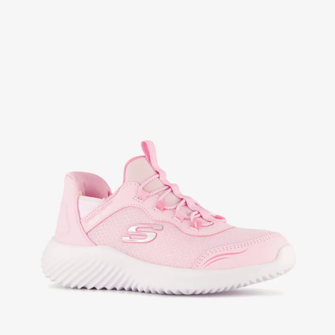 Skechers Slip-ins Bounder meisjes sneakers roze