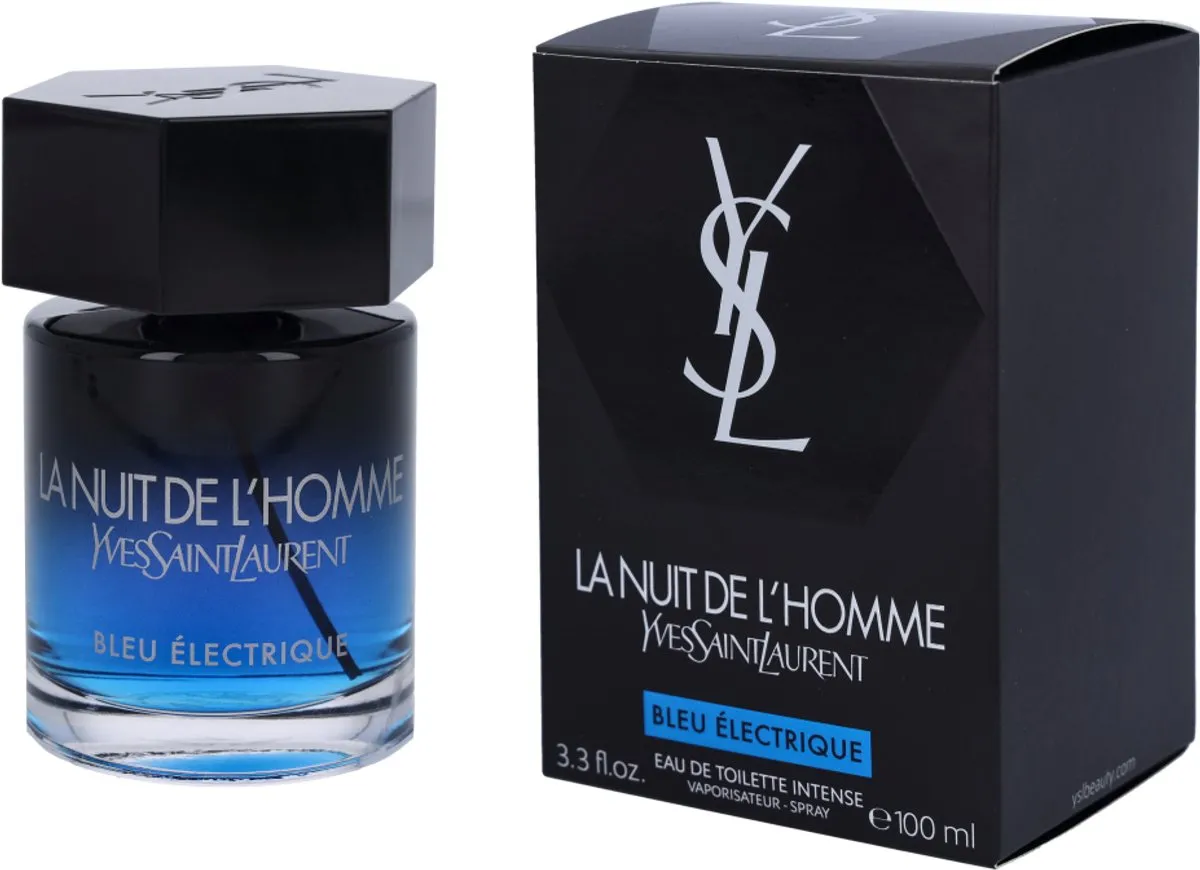 Yves Saint Laurent La Nuit De L'Homme Bleu Electrique Eau de Toilette - 100ml
