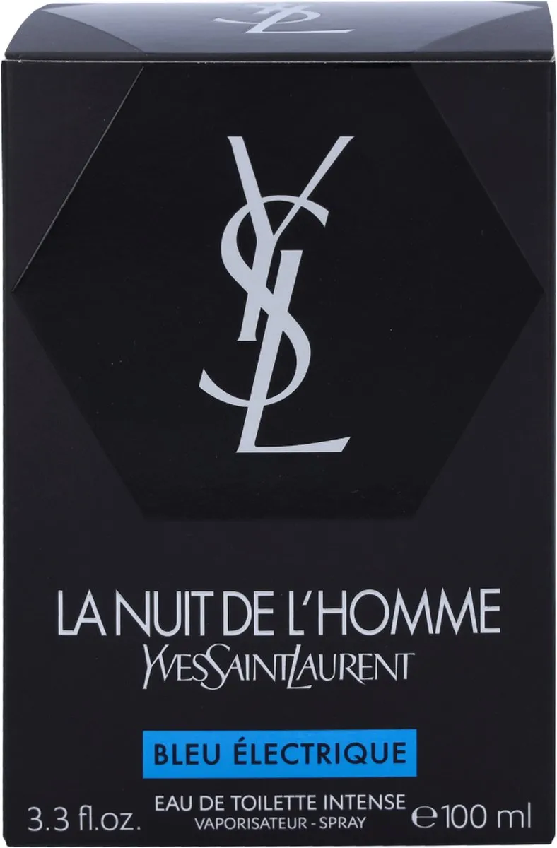 Yves Saint Laurent La Nuit De L'Homme Bleu Electrique Eau de Toilette - 100ml
