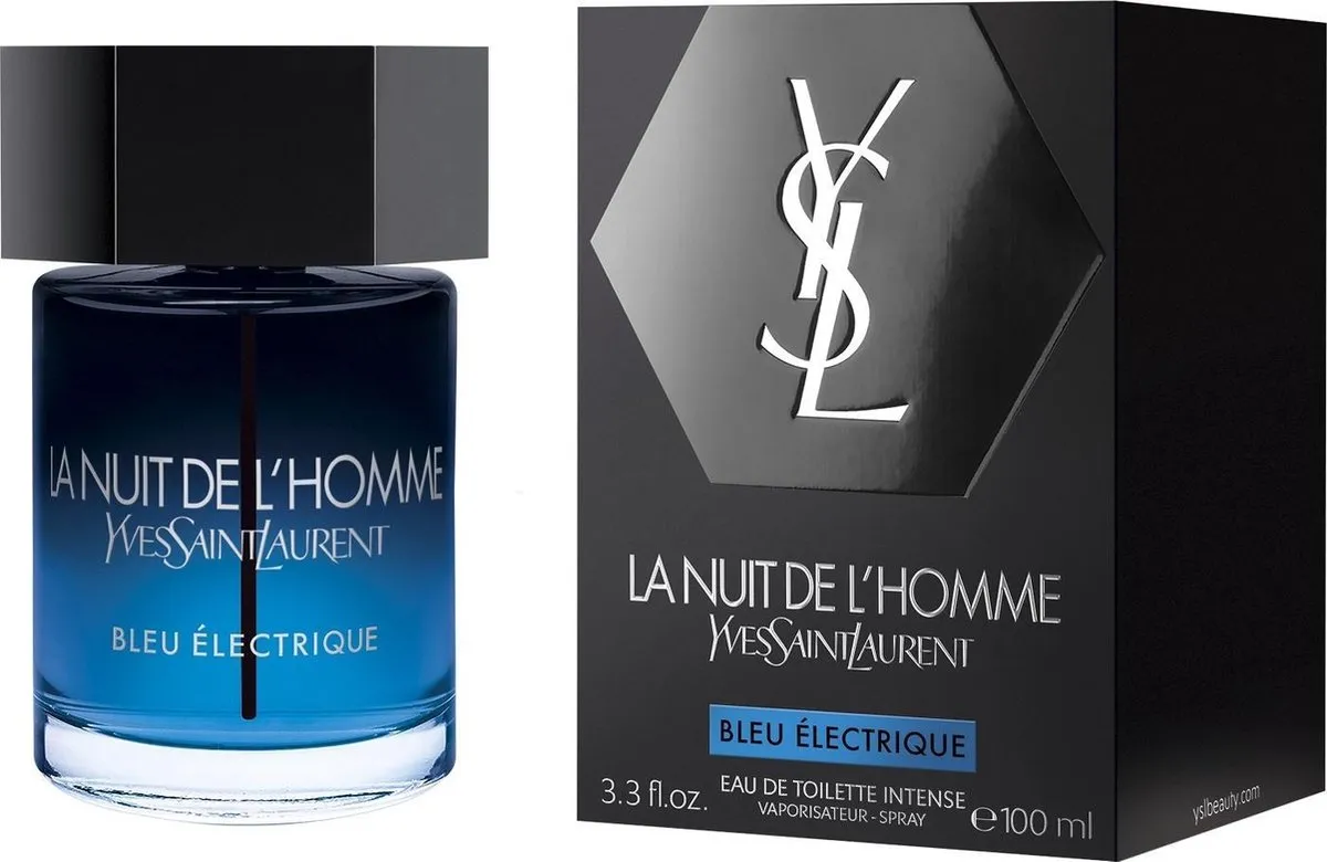 Yves Saint Laurent La Nuit De L'Homme Bleu Electrique Eau de Toilette - 100ml
