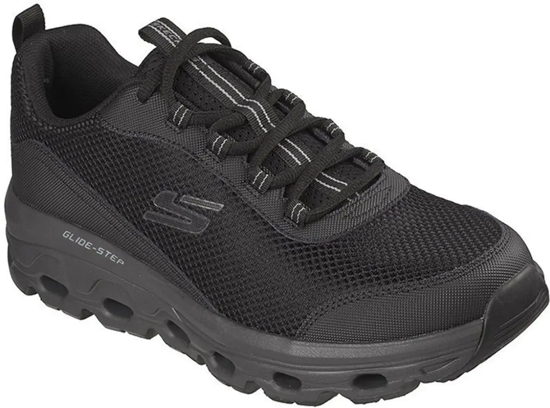 Skechers Heren Glide Step Sole Bart Clough Sneakers Black