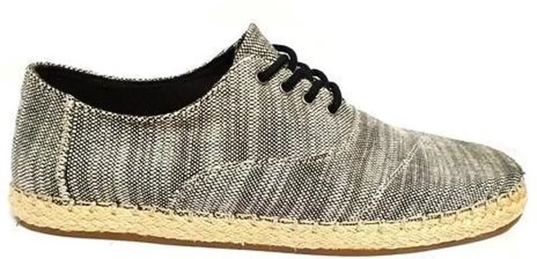 Toms Camino Veterschoen10007961 Light Grey Woven Maat 40