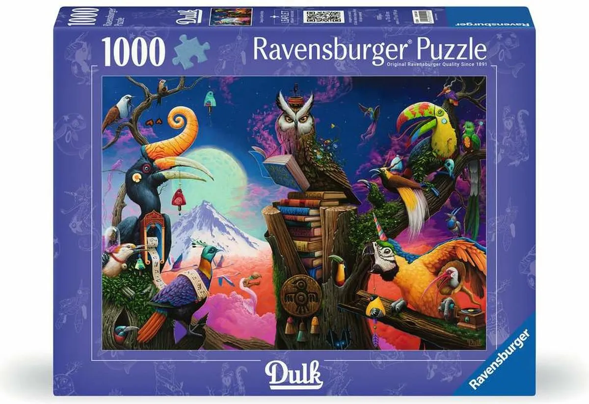 Ravensburger Songs of Extinct Birds Legpuzzel 1000 Stuks