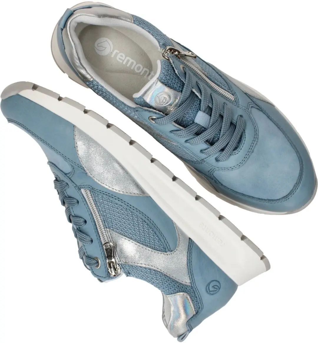 Remonte Sneakers D2G11-12 - Blauw - Maat 37