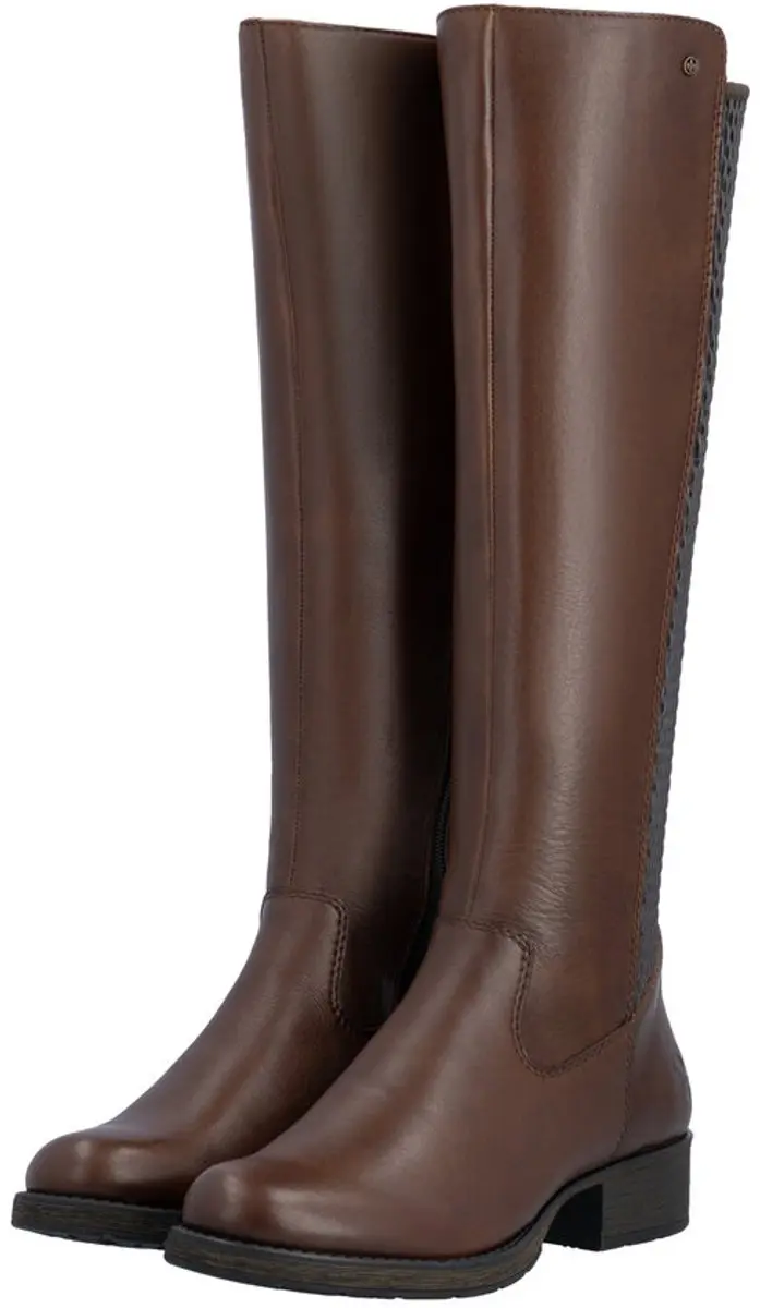 Rieker Z9591 29 Dames Laars - Bruin Leer - Maat 41
