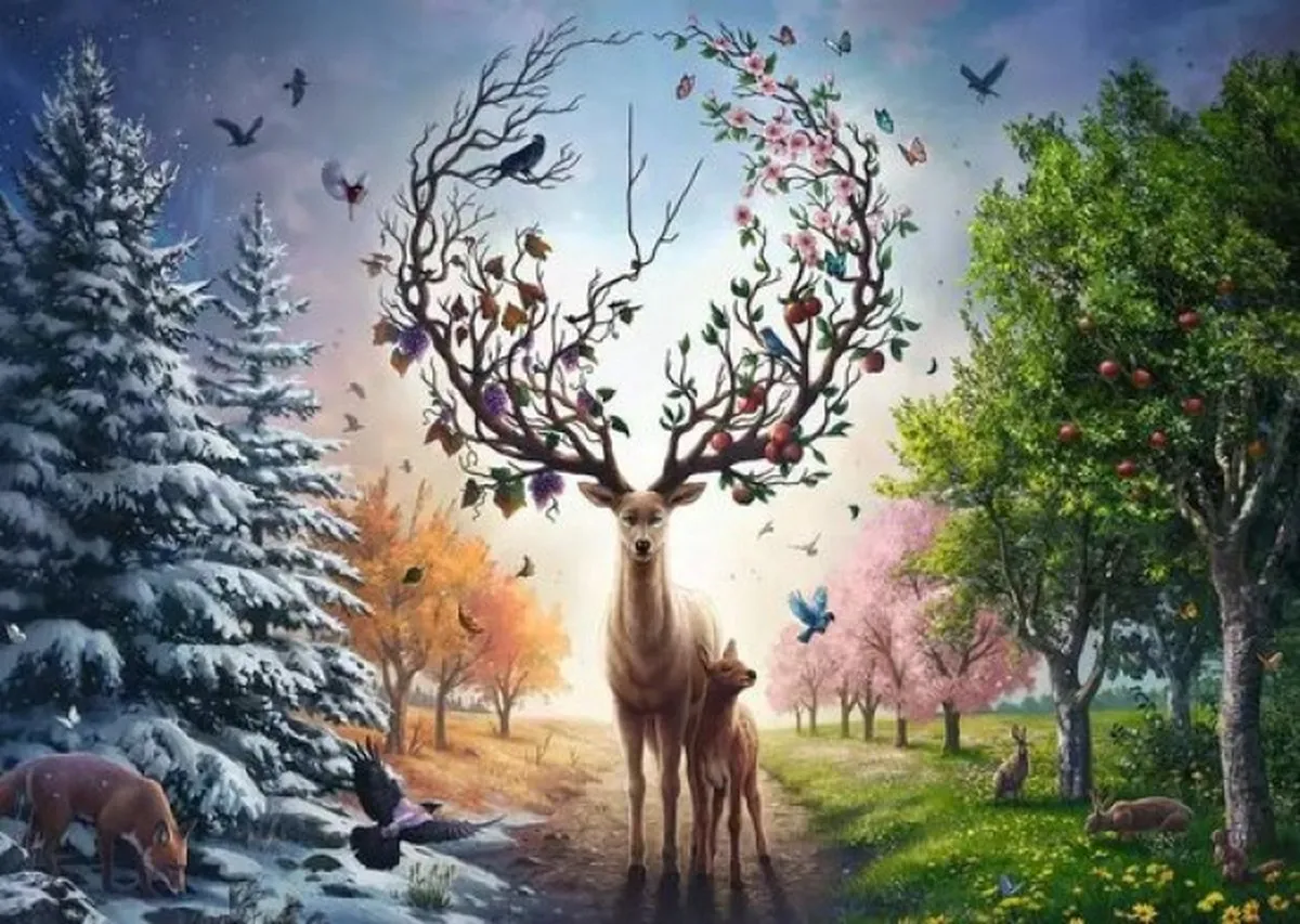 Ravensburger Legpuzzel 1000 Dieren Multicolor