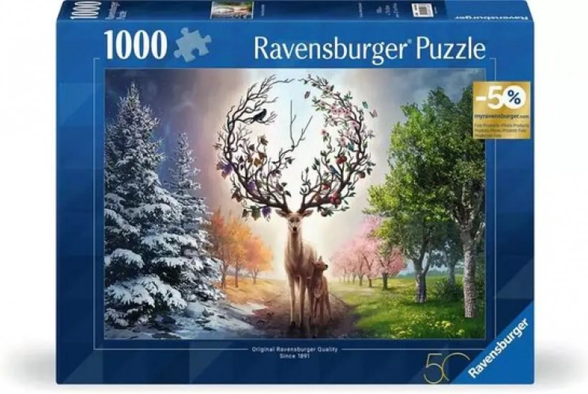 Ravensburger Legpuzzel 1000 Dieren Multicolor
