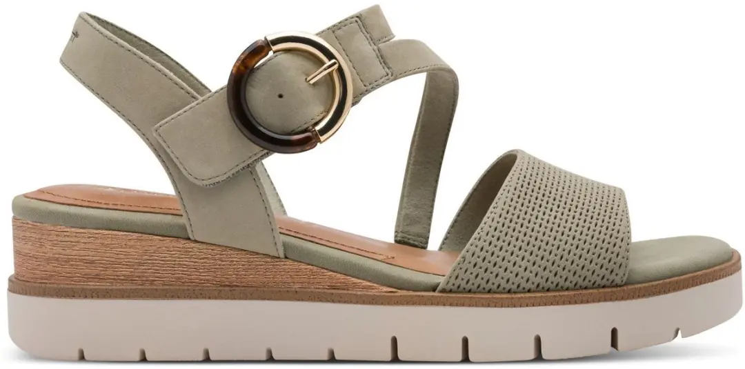 Tamaris Dames Sandalen 40 - Groen