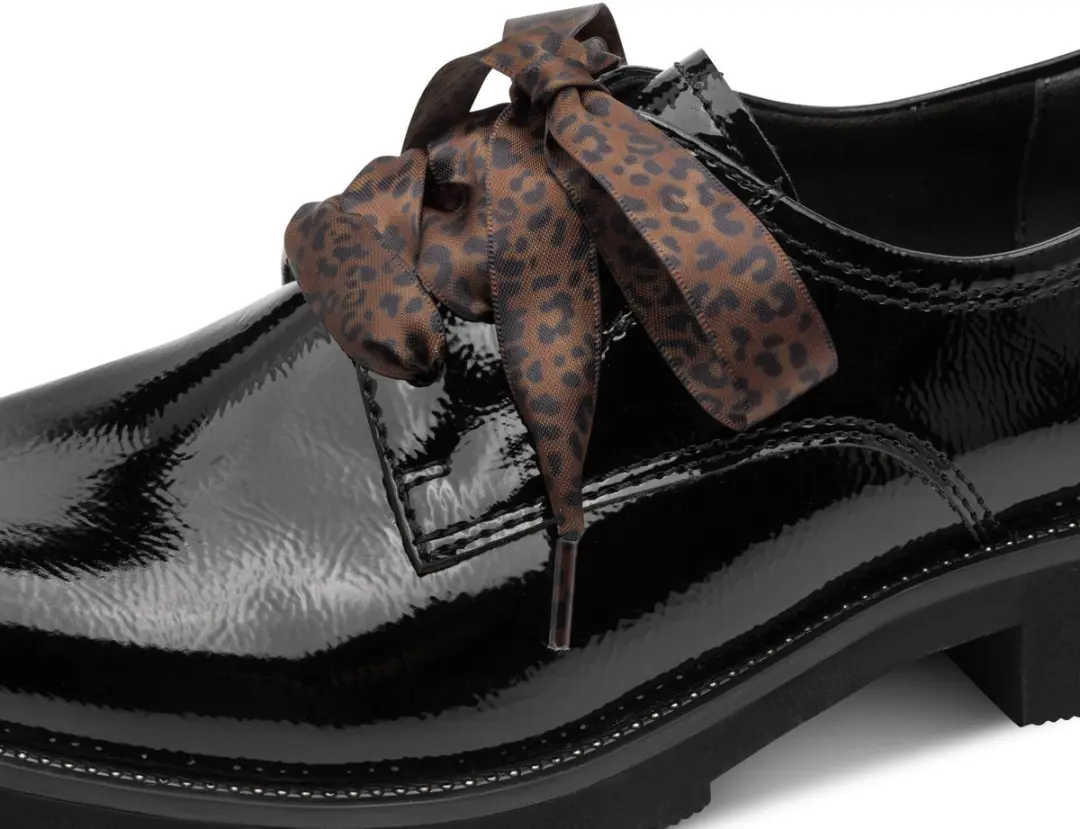 Tamaris Dames Loafers - Zwart - Maat 42 - afbeelding 6 van 6