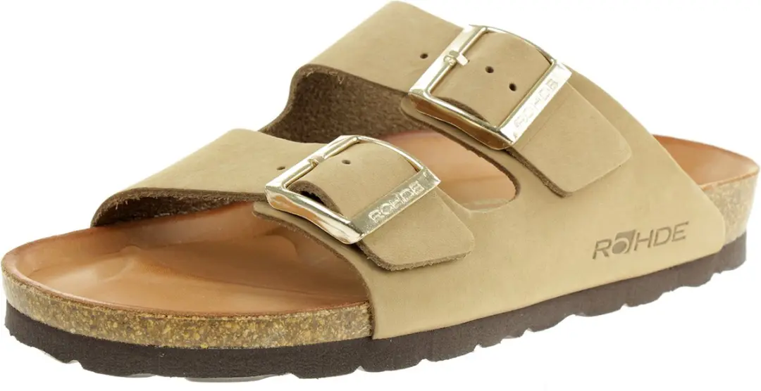 Rohde Alba Mules Damespantoffels Sandaal Leer 565014 naturel