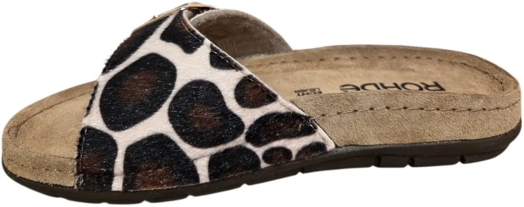 Rohde 5896 72 Slippers Koeienprint Suede - Dames 40