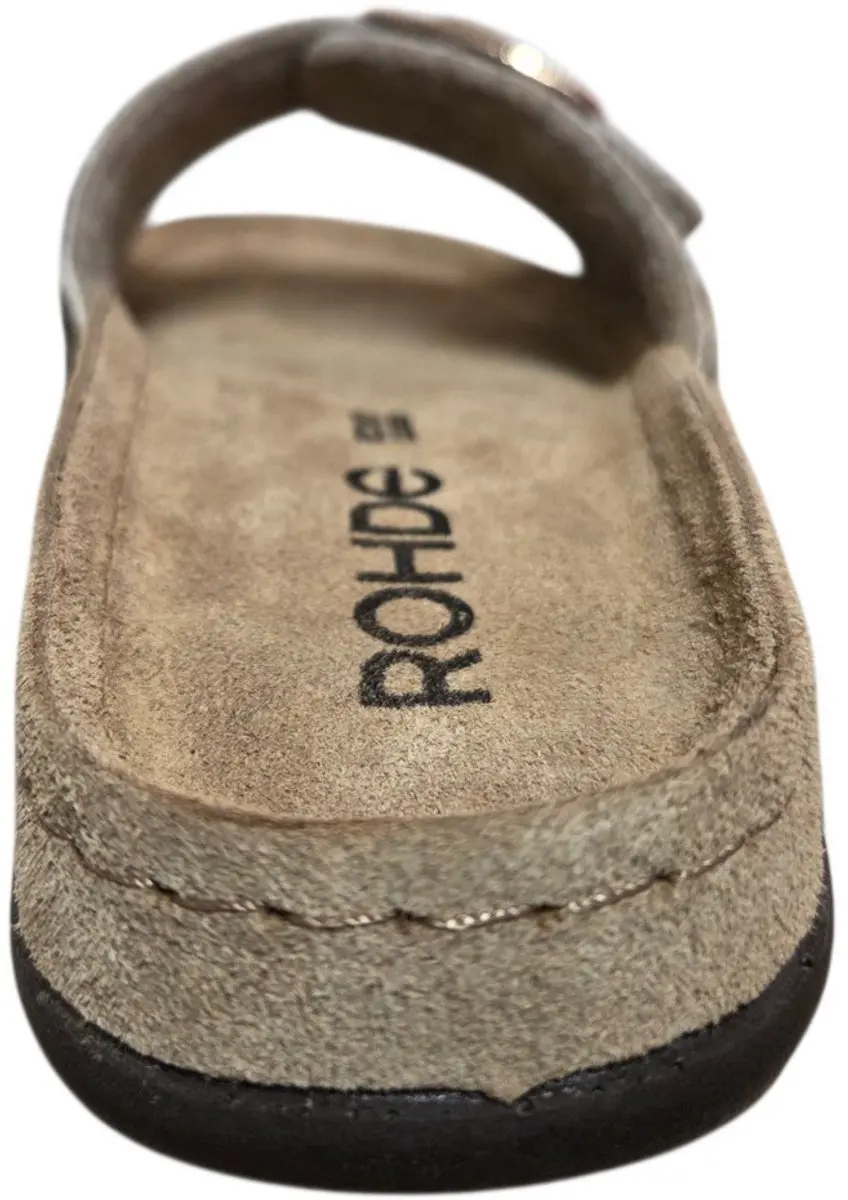 Rohde 5896 72 Slippers Koeienprint Suede - Dames 40