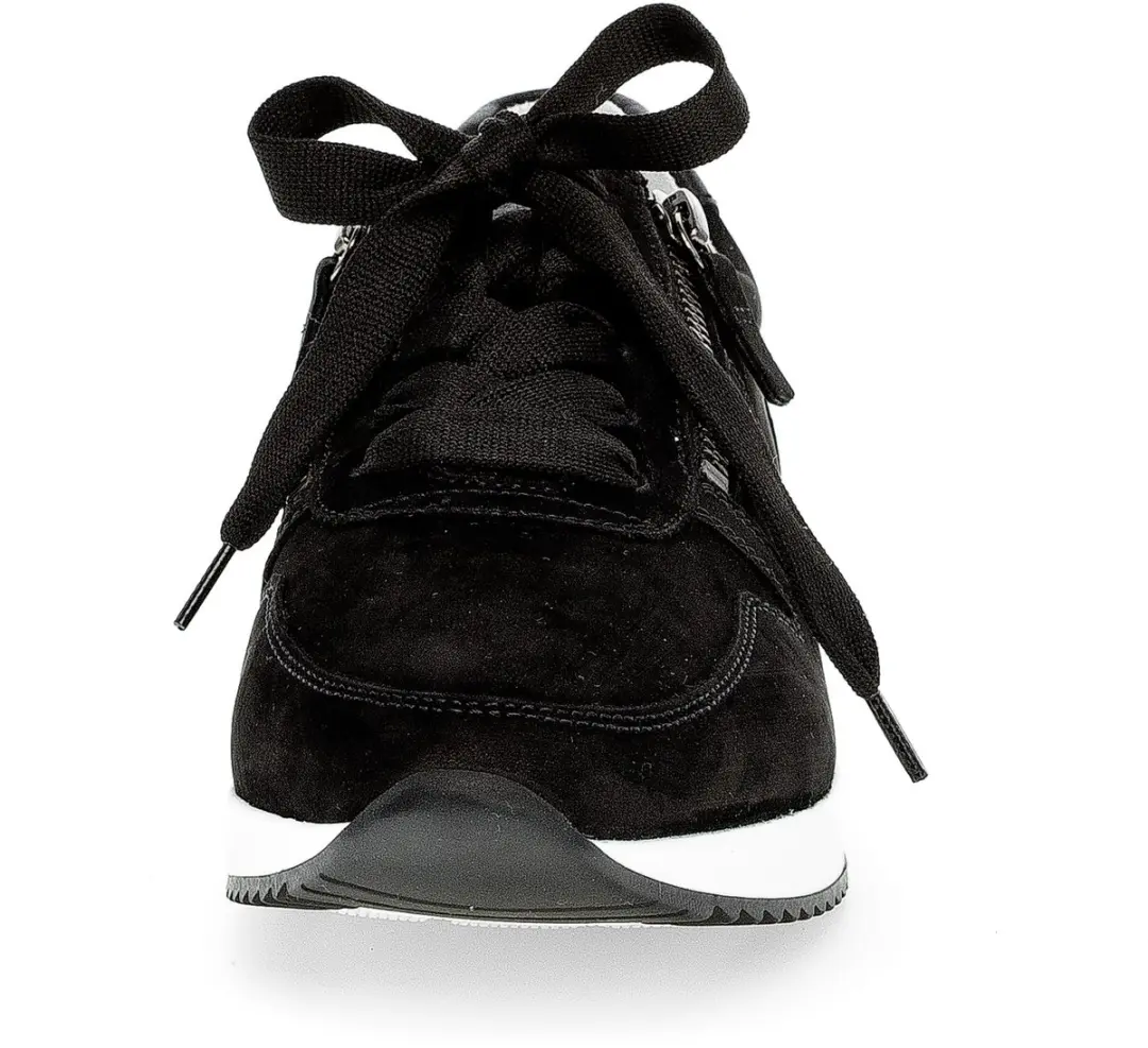 Gabor Sneakers Zwart Nubuck - Dames