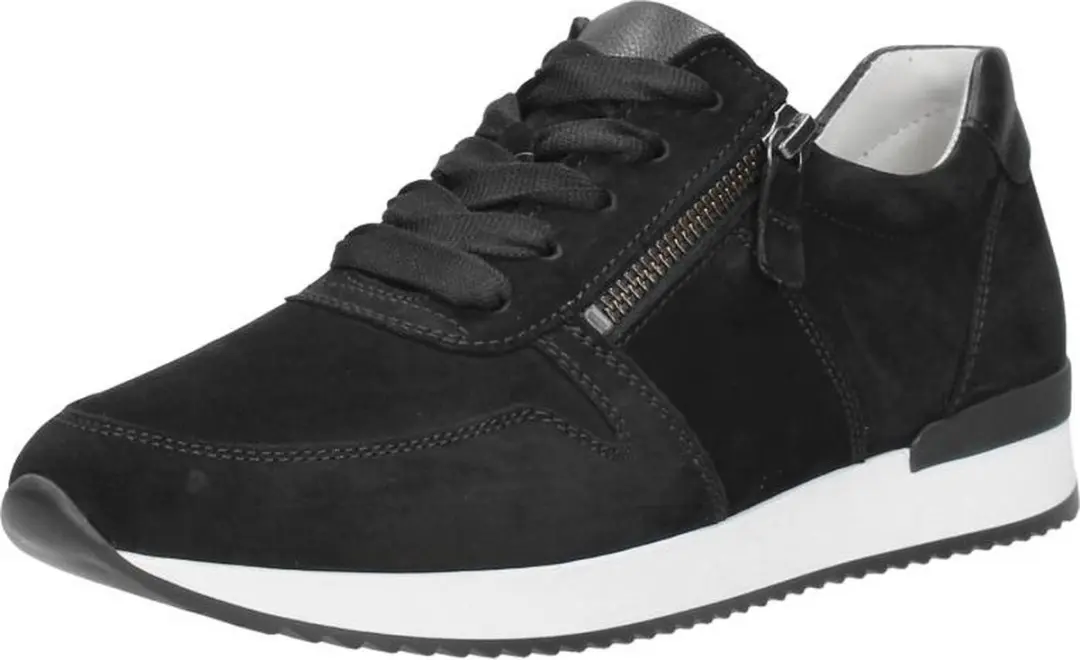 Gabor Sneakers Zwart Nubuck - Dames