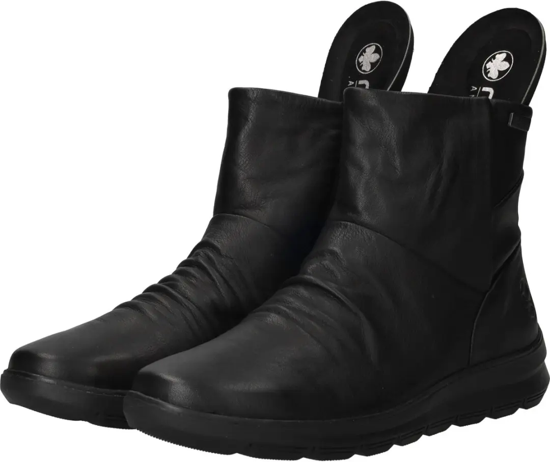 Rieker Z0066 Enkellaarzen - Zwart - Maat 41