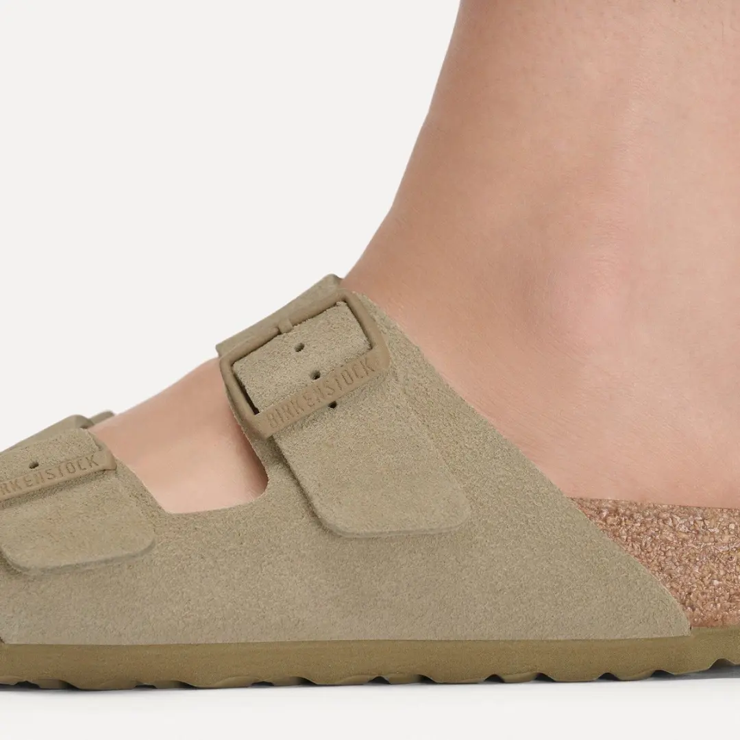 Birkenstock Arizona Slides - Maat 36 - Kaki - afbeelding 3 van 6