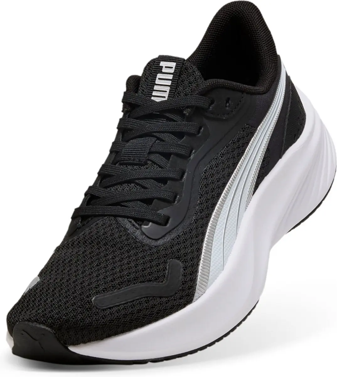 PUMA Pounce Lite Jr kindersportschoenen 401512 01 Zwart