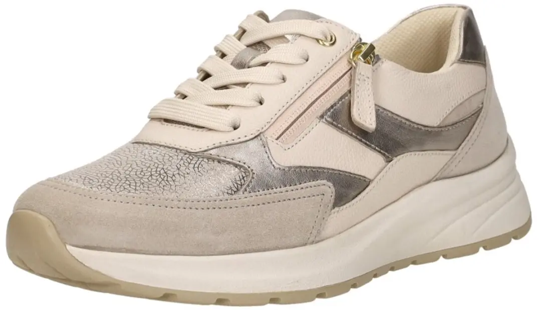 Gabor 597 Sneakers - Leer - Beige - Maat 41