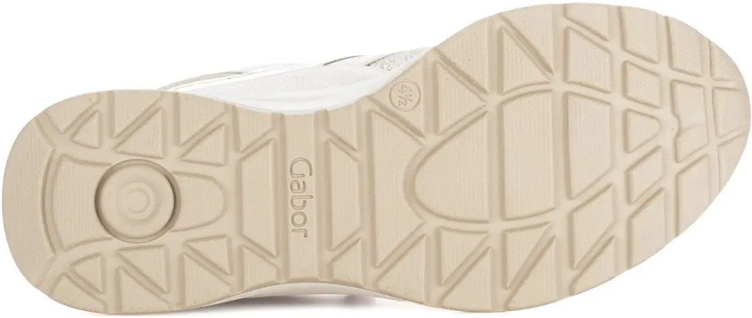 Gabor 597 Sneakers - Leer - Beige - Maat 41 - afbeelding 6 van 6
