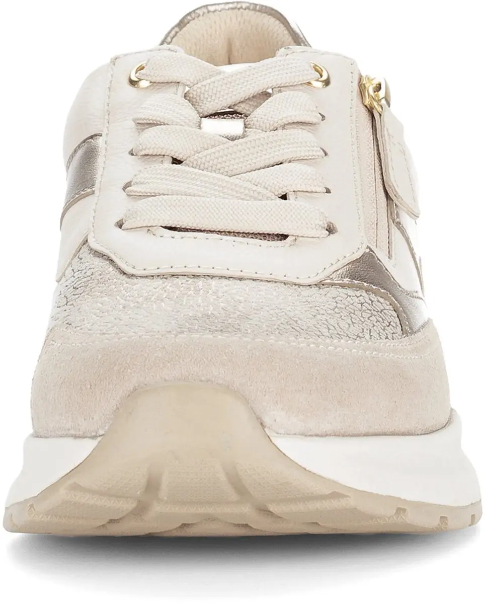 Gabor 597 Sneakers - Leer - Beige - Maat 41
