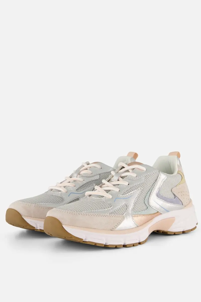 Gabor Sneakers wit Su�de