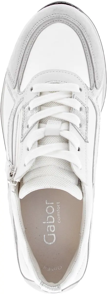 Gabor Sneaker 86.305.51 Pantoffelslippers - 42 - Wit/Lichtgrijs - afbeelding 4 van 6