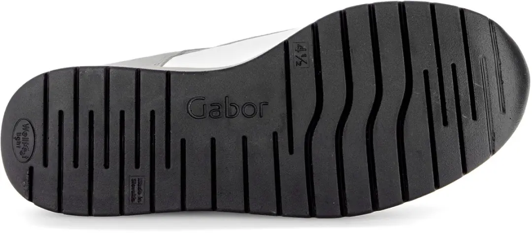 Gabor Sneaker 86.305.51 Pantoffelslippers - 42 - Wit/Lichtgrijs - afbeelding 5 van 6
