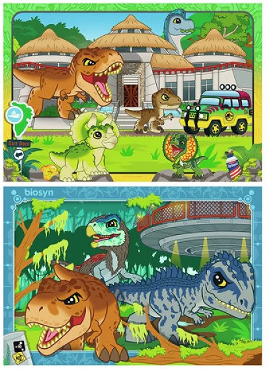 Ravensburger Jurassic World Explorers Puzzel 24 Stuks - Multicolor