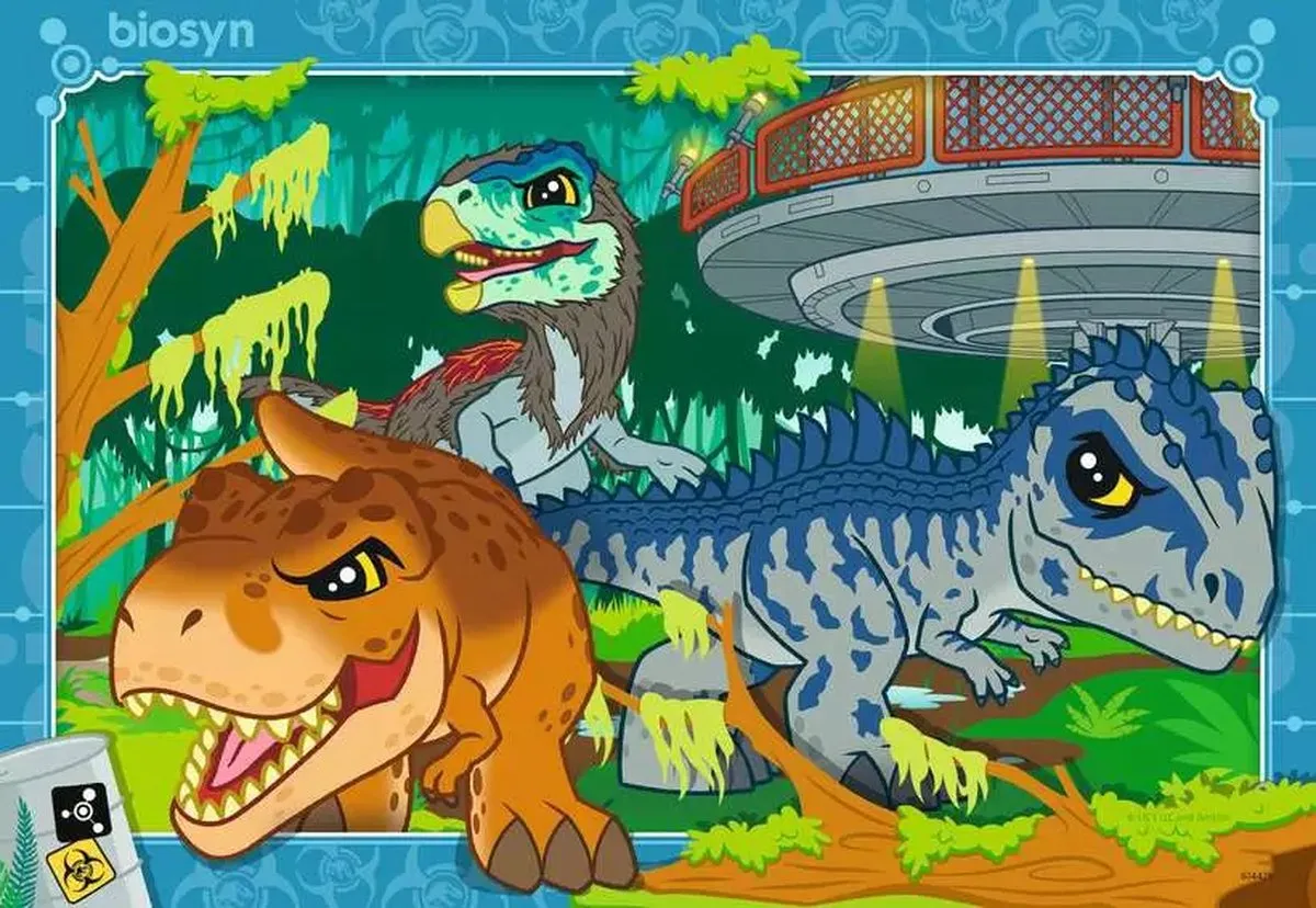 Ravensburger Jurassic World Explorers Puzzel 24 Stuks - Multicolor