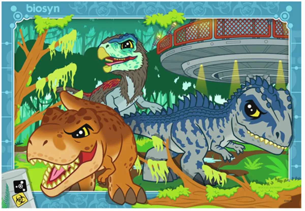 Ravensburger Jurassic World Explorers Puzzel 24 Stuks - Multicolor