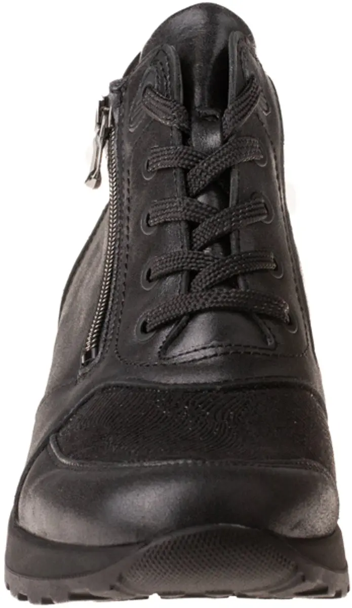 Wäldlaufer 364H81 Veterboot - Zwart - Maat 36