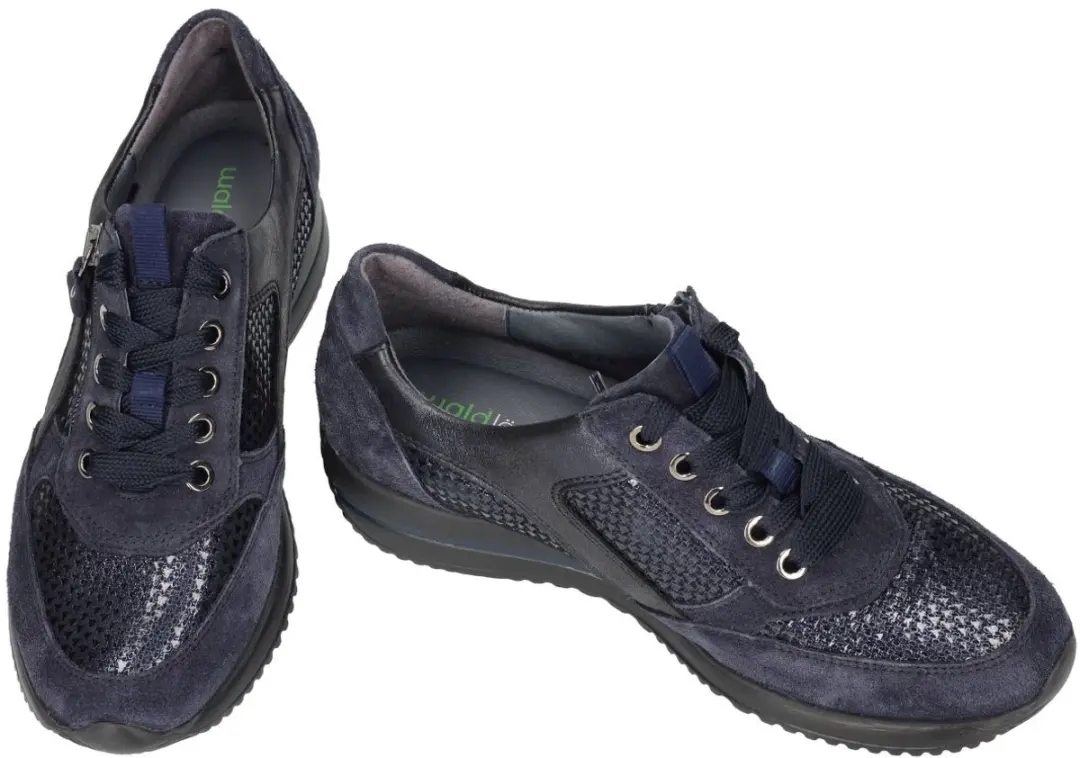 Waldlaufer -Dames - blauw donker - sneakers - maat 38.5