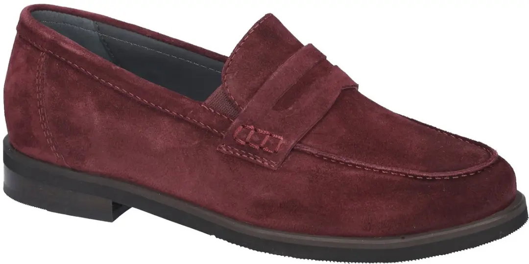 Wäldlaufer 508501H Bordo Suède Instappers - 40 - afbeelding 2 van 6